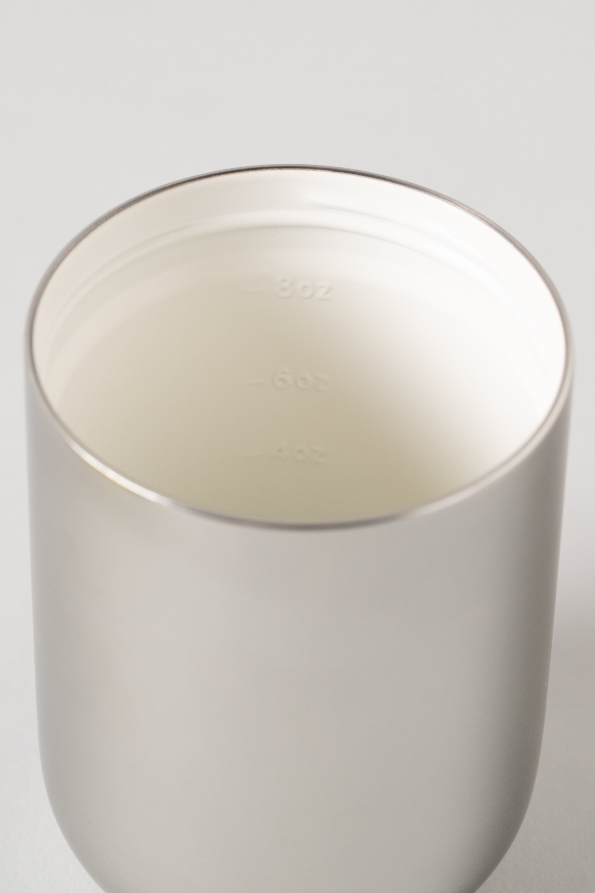 Brushed Steel 8oz