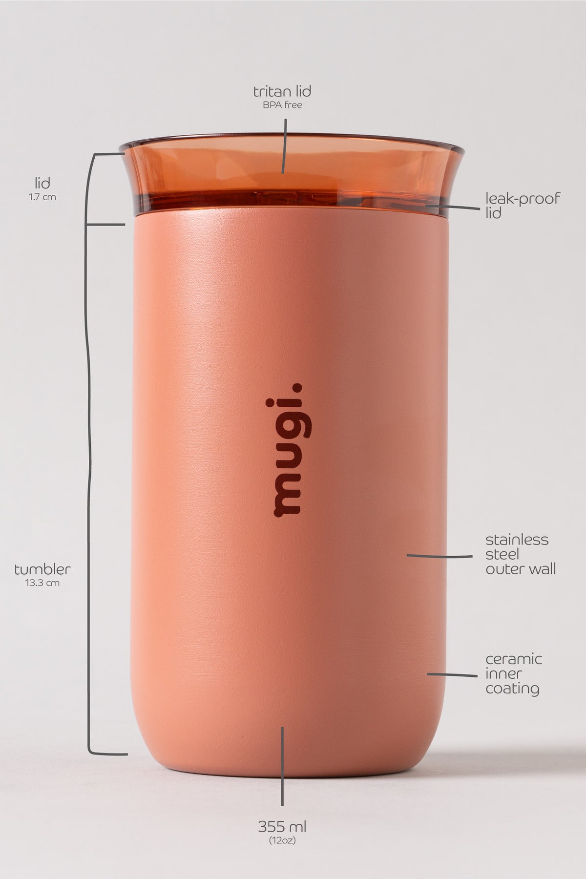 Rustic Terracotta 12oz