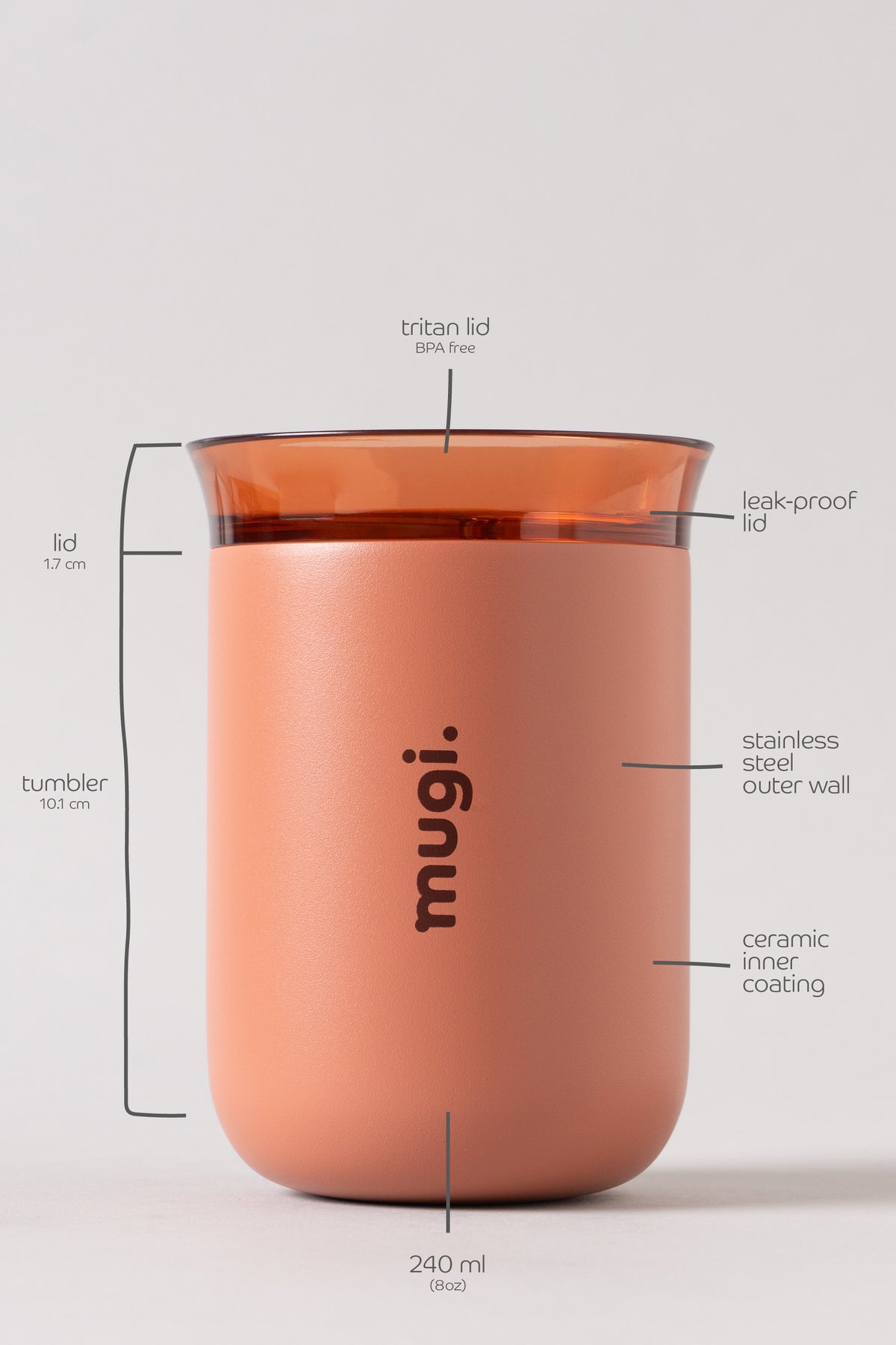 Rustic Terracotta 8oz