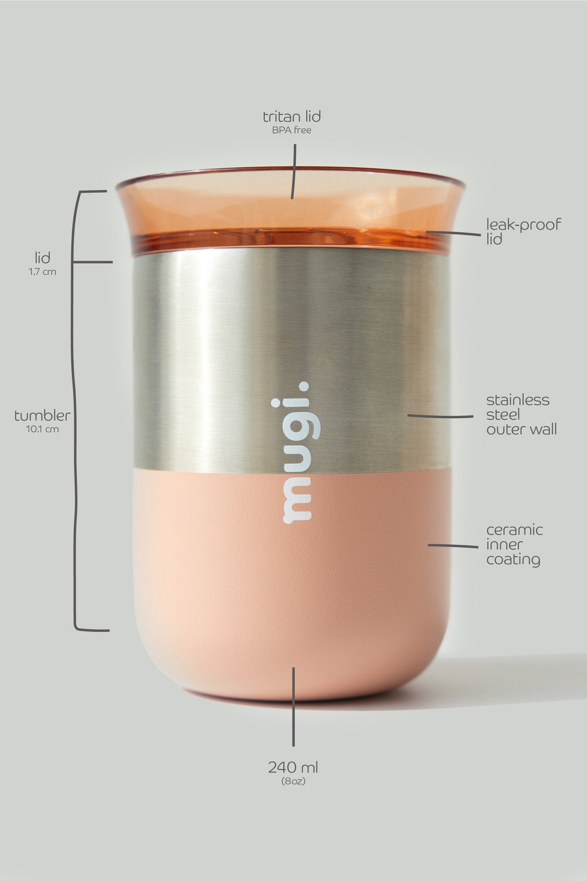 Pink Horizon Split 8oz