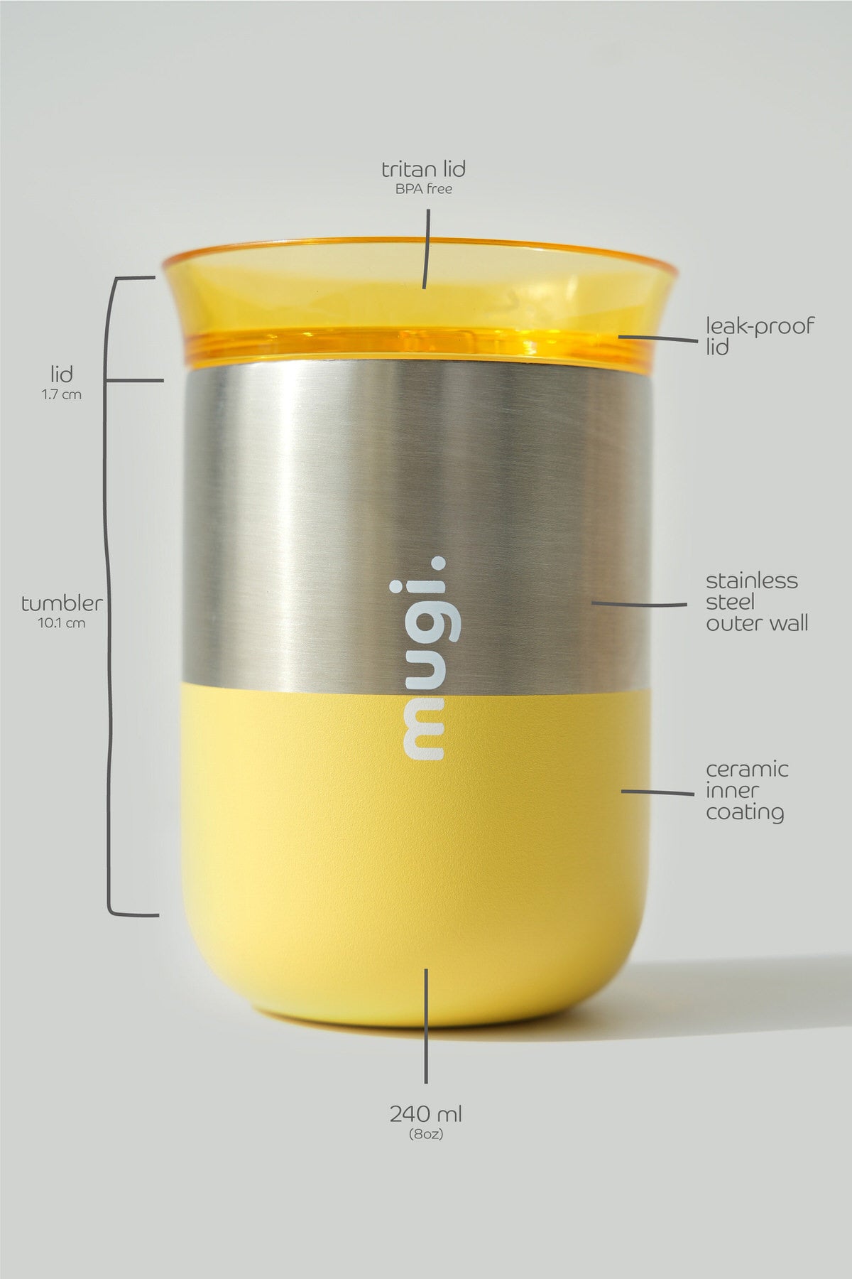 Yellow Horizon Split 8oz