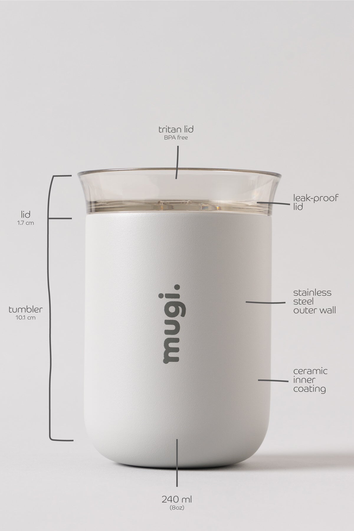 كول جراي - 8 أونصة