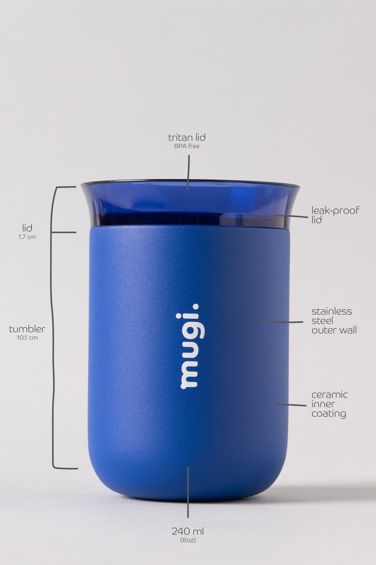 ميدنايت بلو - 8 أونصة